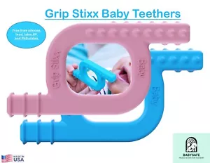 Tiny Tiger Grip Stixx Baby Teether - Picture 1 of 5