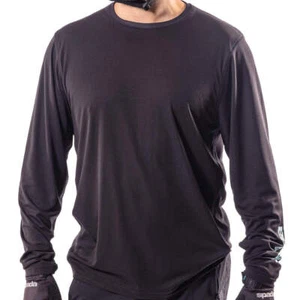 Spada Trail MTB jersey long sleeve top Mountain Bike biking down hill black - Picture 1 of 13
