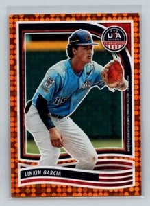 2024 Panini TEAM USA Stars & Stripes ORANGE LINKIN GARCIA 25/75 #153 - Bild 1 von 2