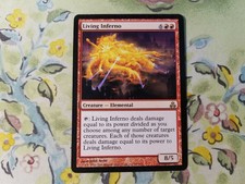 1x Living Inferno | Guildpact | MTG Magic Cards