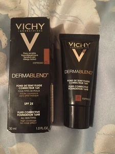 NEU Vichy Dermablend Corrective Foundation 16hr 75 Espresso 30ml LSF25 UVP £20 - Bild 1 von 4