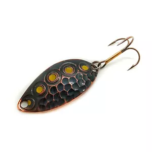 Cucharas de pesca Oldstream Igor Olejnik hechas a mano hilanderos trucha chub ideal #P - 5 - Imagen 1 de 2