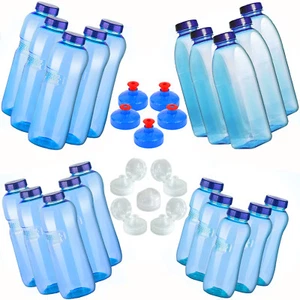5 x Kavodrink Trinkflasche Tritan BPA frei Wasserflasche Sportflasche Deckel - Bild 1 von 31