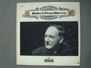 ROBERT PENN WARREN YALE POETS RECORD LP - Picture 1 of 1