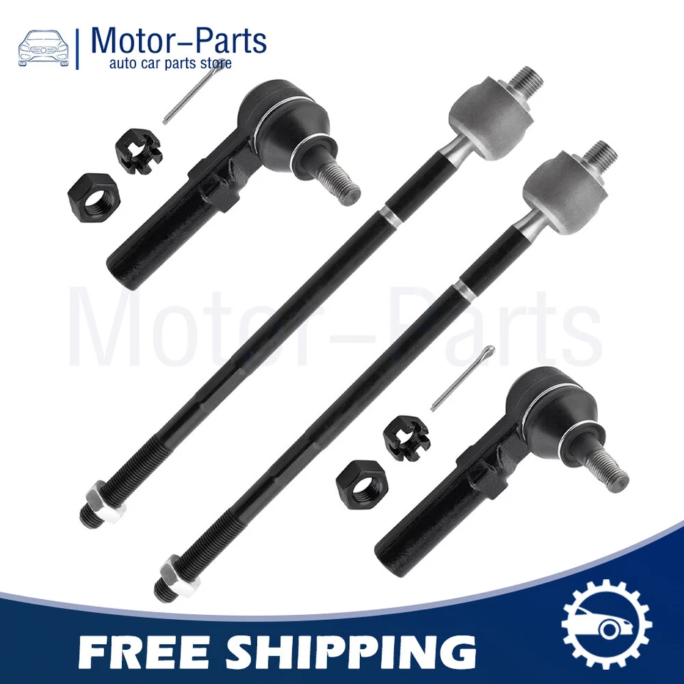 Varillas de amarre delanteras interiores y exteriores para Dodge Grand Caravan 1996-2000 ES3401 EV362 Foto 1 de 4