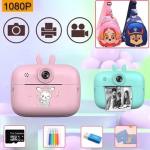 Cámara digital de impresión instantánea para niños cámaras de video juguete al aire libre niñas para niños regalos - Imagen 1 de 10