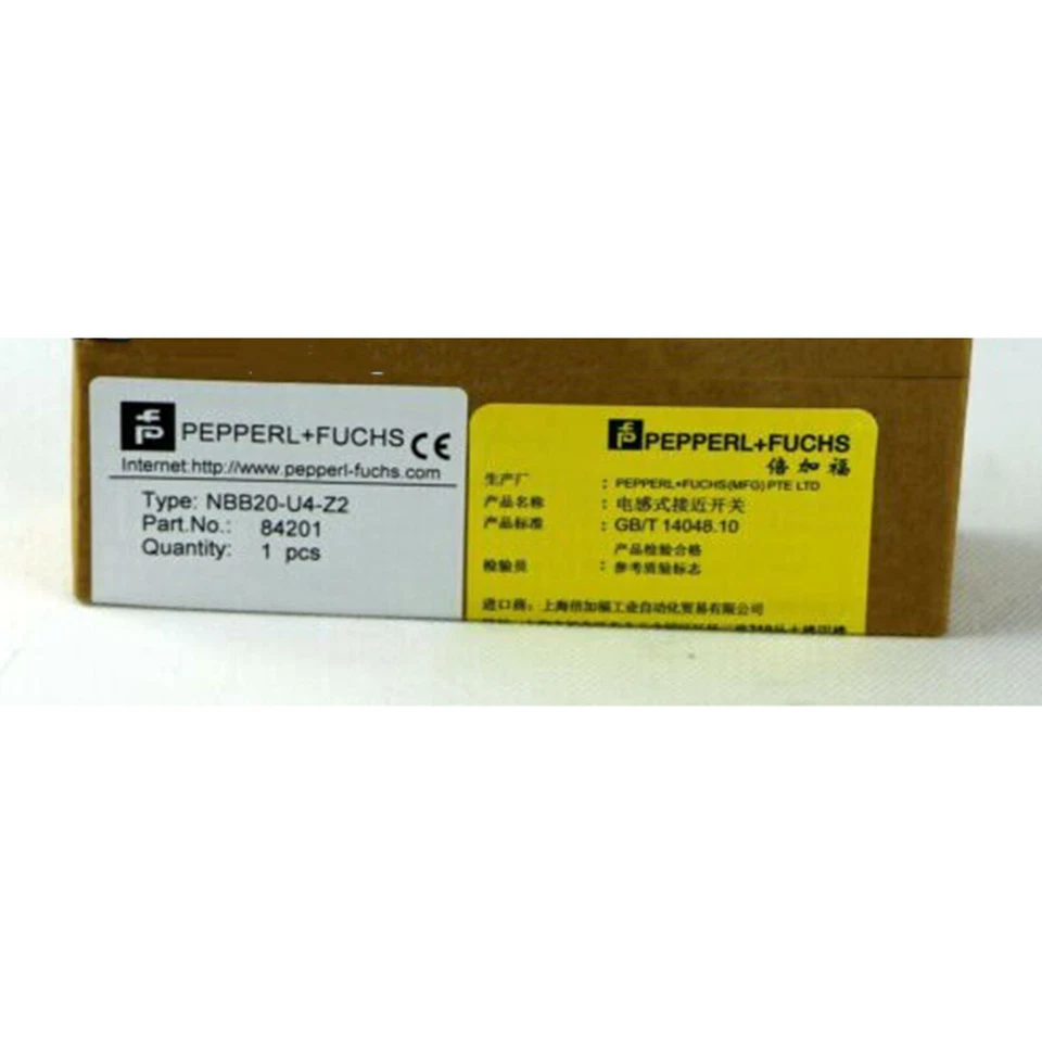 New For Pepperl+Fuchs P+F NBB20-U4-Z2 NBB20U4Z2 Sensor - Image 1 of 1