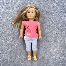 American Girl Isabelle Palmer Doll Of Year 2014 Retired Blonde Hazel Eyes 18"