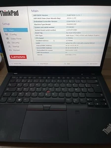 Lenovo ThinkPad T14 Gen 1 AMD Ryzen 7 PRO 4750U 32Go 512GB 14” Azerty Français - Photo 1/4
