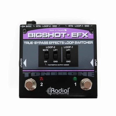 Pedal controlador de loop de efeitos Radial Engineering BigShot EFX - Imagem 1 de 3
