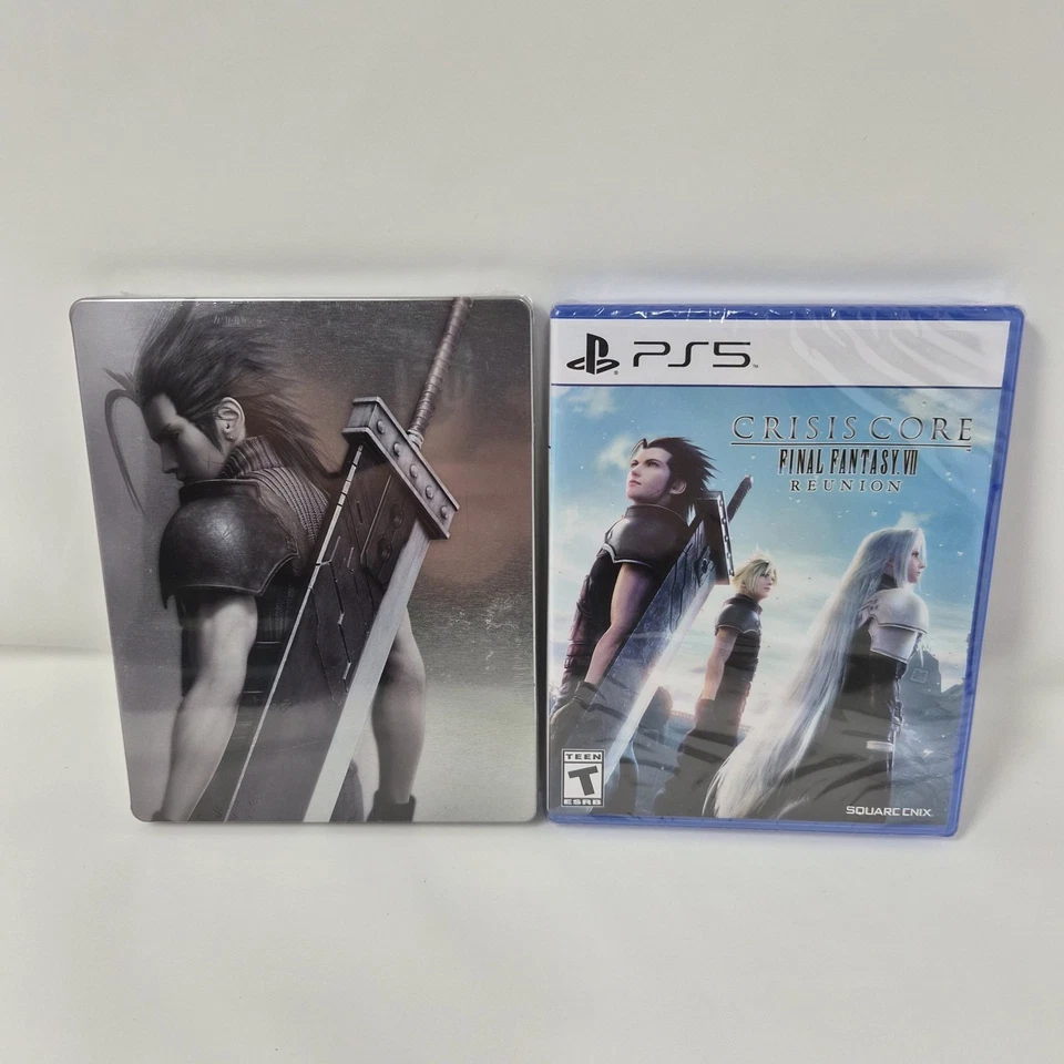 Square Enix Crisis Core: Final Fantasy VII Reunion SteelBook Case