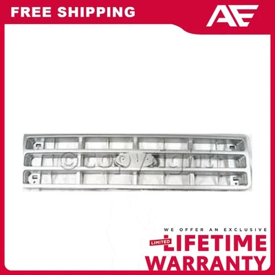 Conjunto de rejilla pintada plateada cubierta e inserto para Ford 89-91 Foto 1 de 4