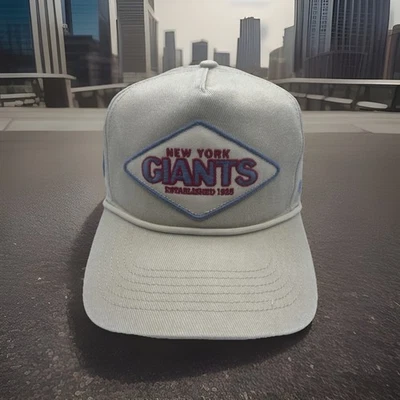 Gorra New York Giants '47 Marca Hitch Cairn Calce Relajado Acorde Snapback Gorra H92 Foto 1 de 4