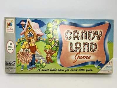 Vintage 1955/1962 Milton Bradley Candy Land Board Game *Read* - Image 1 of 4