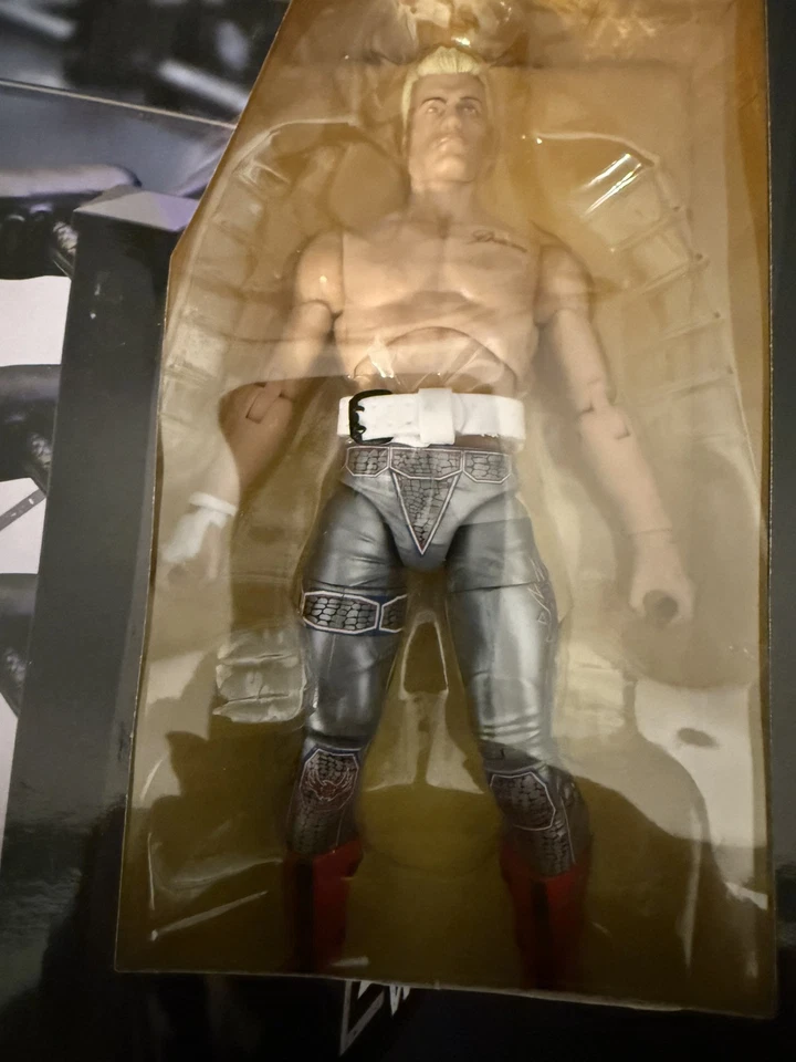 UK Exclusive AEW Unrivaled Cody Rhodes Ring Wrestling Figure Toy WWE Ships Loose - Image 1 of 1