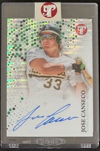 JOSE CANSECO 2022 Topps impecable estuche en tarjeta automático #PA-JC OAKLAND A’S #66/99 - Imagen 1 de 2