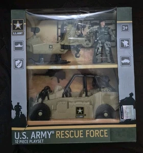 Neu Toy Association U.S. Army Desert Forces Rescue Force Soldat 13-teiliges Set - Bild 1 von 4
