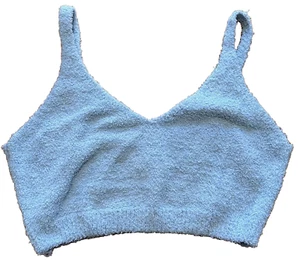 Windsor Damen weißes flauschiges Crop Top Größe M - Bild 1 von 8