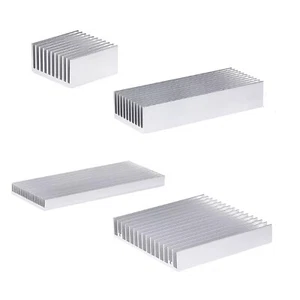 Aluminium Kühlkörper Hitze Sinken Kühlung Fin Kühler Heatsink Wärmemanagement - Picture 1 of 26