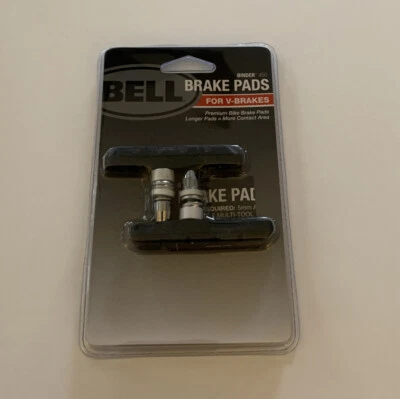 Bell Binder 450 Premium V-Brake Bicicleta Bicicleta Pastillas de Freno Universal Foto 1 de 4