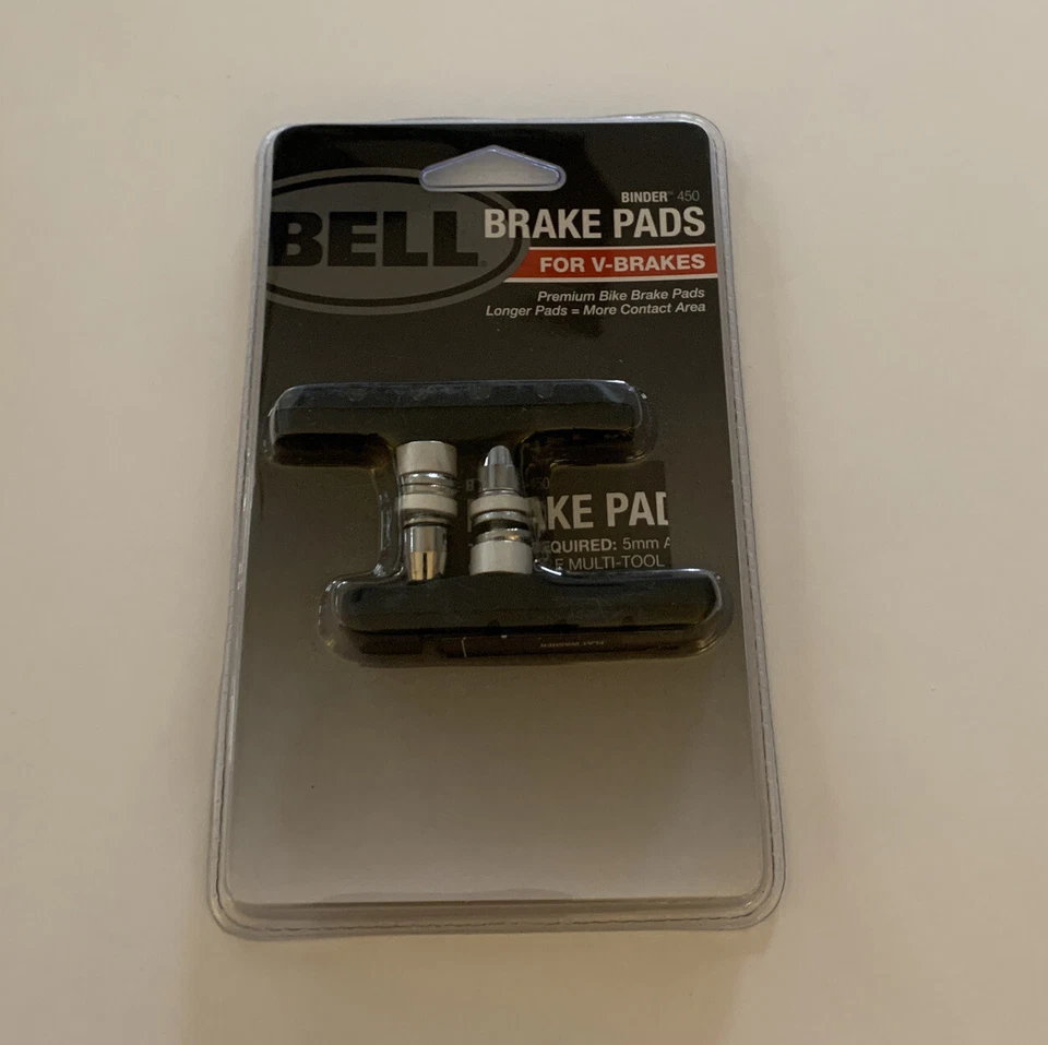 Bell Binder 450 Premium V-Brake Bicicleta Bicicleta Pastillas de Freno Universal Foto 1 de 4