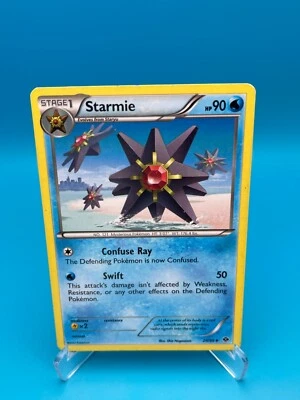 Pokemon TCG Starmie B&W Next Destinies 24/99 Regular Uncommon Card Played LP - Image 1 of 2