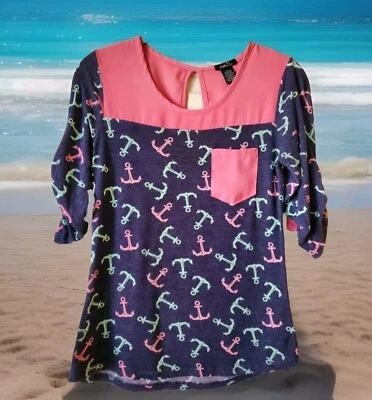 Top Rue21 Niñas Rosa, Azul, Verde Talla Pequeña Foto 1 de 4