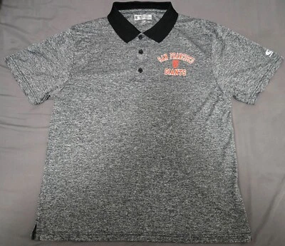 MLB San Francisco Giants XL Camisa Cuello Barry Bonds Will Clark Tim Lincecum Foto 1 de 4