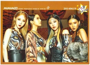 Colección de pósters fotográficos MAMAMOO 10P 04 (tamaño A4) K-POP - Imagen 1 de 3