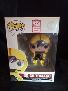 Go Go Tomago 107 Big Hero 6 Disney Funko PoP! Figure - Picture 1 of 8
