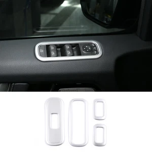 Silver Window Lift Panel Switch Trim Kits For Benz G-Class W463 G500 G63 2019-20 - Picture 1 of 10