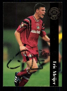 Eric Meijer Bayer Leverkusen Panini Card 1996-97 Original Signiert +A98629 - Picture 1 of 1