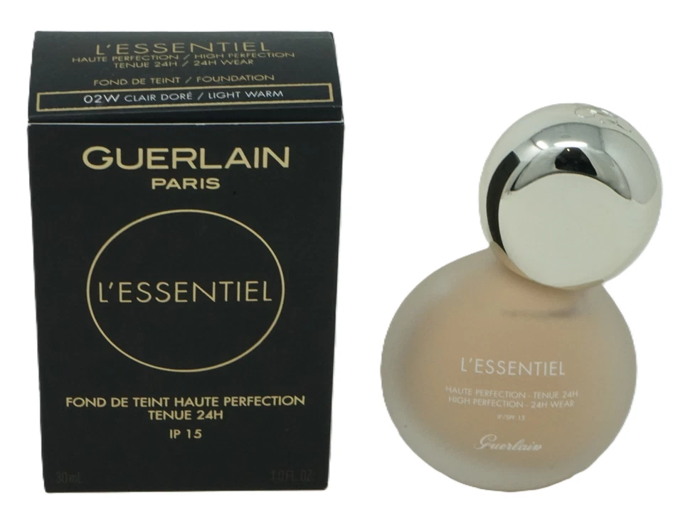 Guerlain L'Essentiel High Perfection Foundation 24h Wear SPF 15 02W Light Warm 3 - Bild 1 von 1