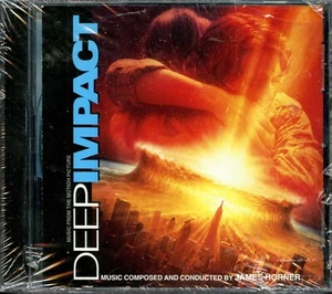 DEEP IMPACT Soundtrack—Late, great James Horner—76+ Minutes—New & Sealed—OOP - Picture 1 of 2
