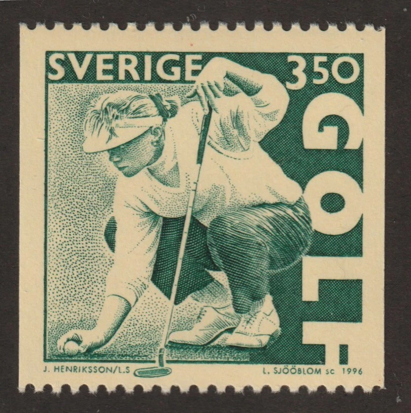 Sweden 1996 #2181 Golf - MNH - Image 1 of 1