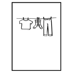 Poster Laundry Room Poster Arredo Poster Senza Cornice Poster Professionale - Bild 1 von 24