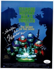 FRANCOIS CHAU Signed SHREDDER TEENAGE MUTANT NINJA TURTLES 8x10 Photo JSA COA