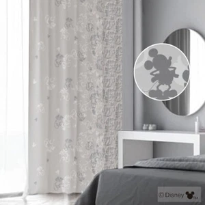 Disney Mickey Silhouette 1st class blackout curtains, set of 2 curtains - Picture 1 of 7