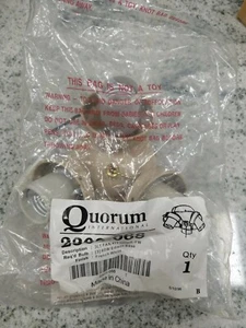 Quorum  3 Light FAN KIT HDWR-FW   2303-068  French  white ,EDISON BASE 60W (27D2 - Picture 1 of 5