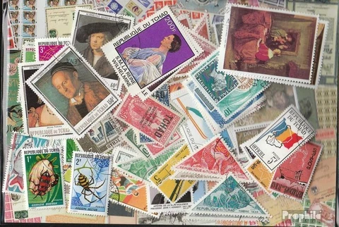 Chad Stamps 500 different stamps Cover