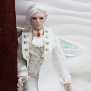 1/3 BJD Doll Full Set SD Resin Jointed Male ELF EARS Makeup Wig Clothes Shoes - Picture 1 of 10