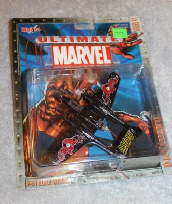 Maisto Ultimate Marvel Air Force Collection Dare Devil Series #1 P61 Black Widow - Image 1 of 3