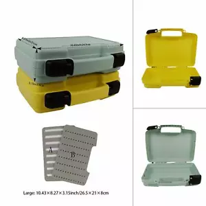 Aventik Streamer Angeln Tackle Box Click Lock großer Streamer Fliegen Schaumstoff Fliegenbox - Bild 1 von 22