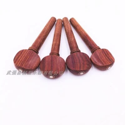 Violin Oud Peg 4/4 Set Of 100 Pegs Rose Wood Swiss Model Pegs - Image 1 of 2