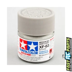 Tamiya USA Acrylic Mini Xf-83 Med Sea Gray 2 Raf 10ml Bottle TAM81783 - Picture 1 of 1