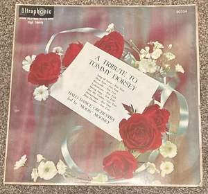A TRIBUTE TO TOMMY DORSEY Vinyl Record HALO DANCE ORCHESTRA led by "MOON" MOONEY - Foto 1 di 4