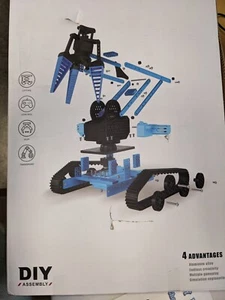 Kit braccio robotico meccanico fai da te - scatola aperta - Foto 1 di 10