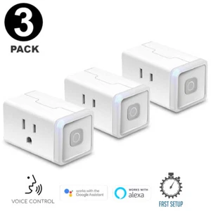 Smart Home Smart Plug Steckdose WiFi Sprachsteuerung funktioniert mit Alexa & Google Assistant - Bild 1 von 8