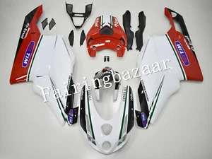 Kit de carenado por inyección Ducati 749/999 2003 blanco negro rojo TIM ABS - Imagen 1 de 6