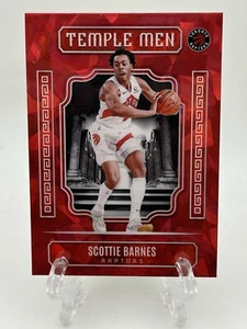 2023-24 Panini Phoenix Basketball #23 Scottie Barnes Temple Men Red Ice Raptors - Picture 1 of 2
